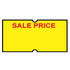 21x12mm Meto Fluoro Yellow SALE PRICE Permanent Label