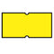 Non-Tamper Proof 21x12mm Fluoro Yellow Permanent Label