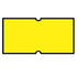 Non-Tamper Proof 21x12mm Fluoro Yellow Permanent Label