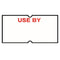 Non-Tamper Proof 21x12mm Meto USE BY Permanent Label