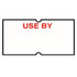 Non-Tamper Proof 21x12mm Meto USE BY Permanent Label