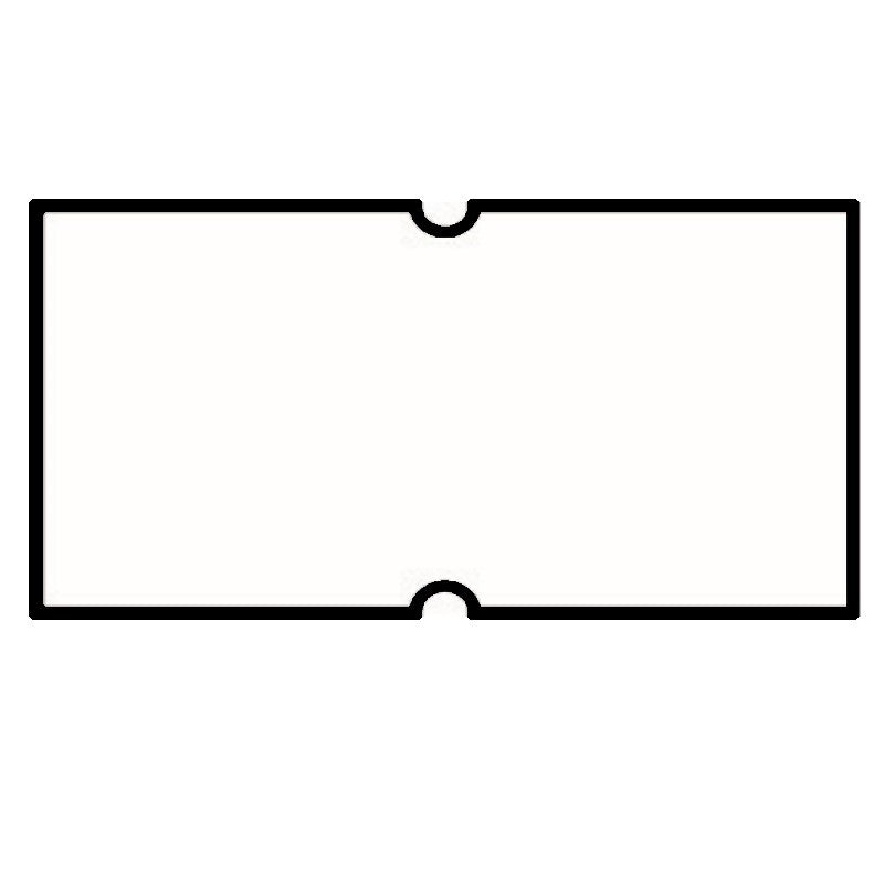 Non-tamper Proof 21x12mm Permanent Label