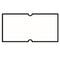 Non-tamper Proof 21x12mm Permanent Label
