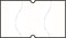 Tamper Proof 21x12mm Permanent Label