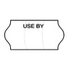 Tamper Proof 22x12mm Meto USE BY Freezer Grade Label