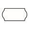 22x12 White Permanent Non-Tamper Proof Label