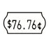 22x12mm Meto Permanent Adhesive Label