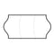 22x12 White Permanent Tamper Proof Label