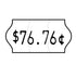 22x12mm Meto Permanent Adhesive Label