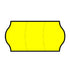 Tamper Proof 22x12mm Fluoro Yellow Meto Permanent Adhesive Label