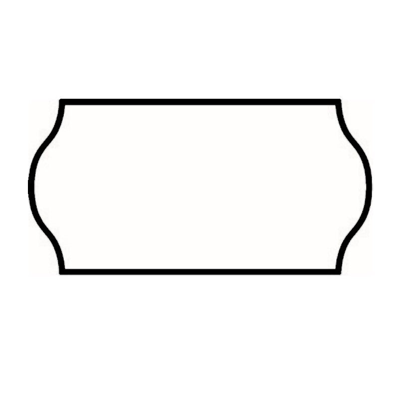 Non-Tamper Proof 22x12mm Removable Label