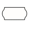 Non-Tamper Proof 22x12mm Removable Label