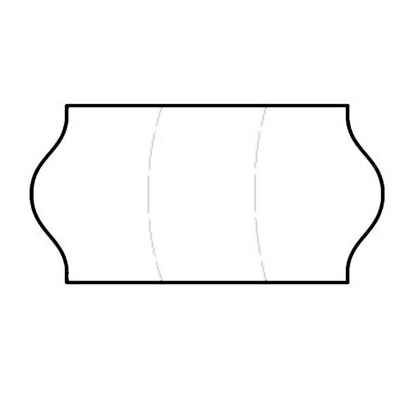 Tamper Proof 22x12mm Meto Freezer Grade Label