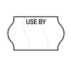 Tamper Proof 18x11mm Meto USE BY Freezer Grade Label