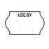 Tamper Proof 18x11mm Meto USE BY Freezer Grade Label