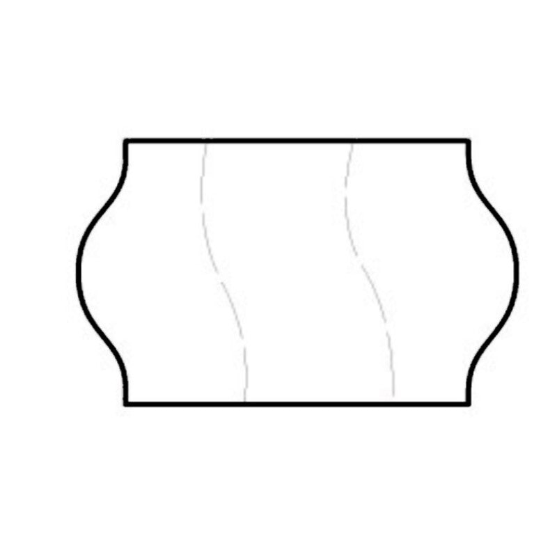 Tamper Proof 18x11mm Meto Permanent Adhesive Label