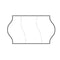 Tamper Proof 18x11mm Meto Removable Labels