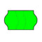 Tamper Proof 18x11mm Meto Fluoro Green Permanent Label
