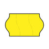 Tamper Proof 18x11mm Meto Fluoro Yellow Permanent Label