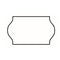 Non-Tamper Proof 18x11mm Removable Label