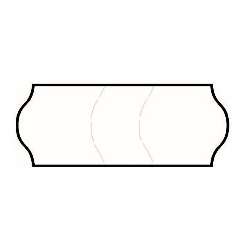 Tamper Proof 26x12mm Meto Permanent Label