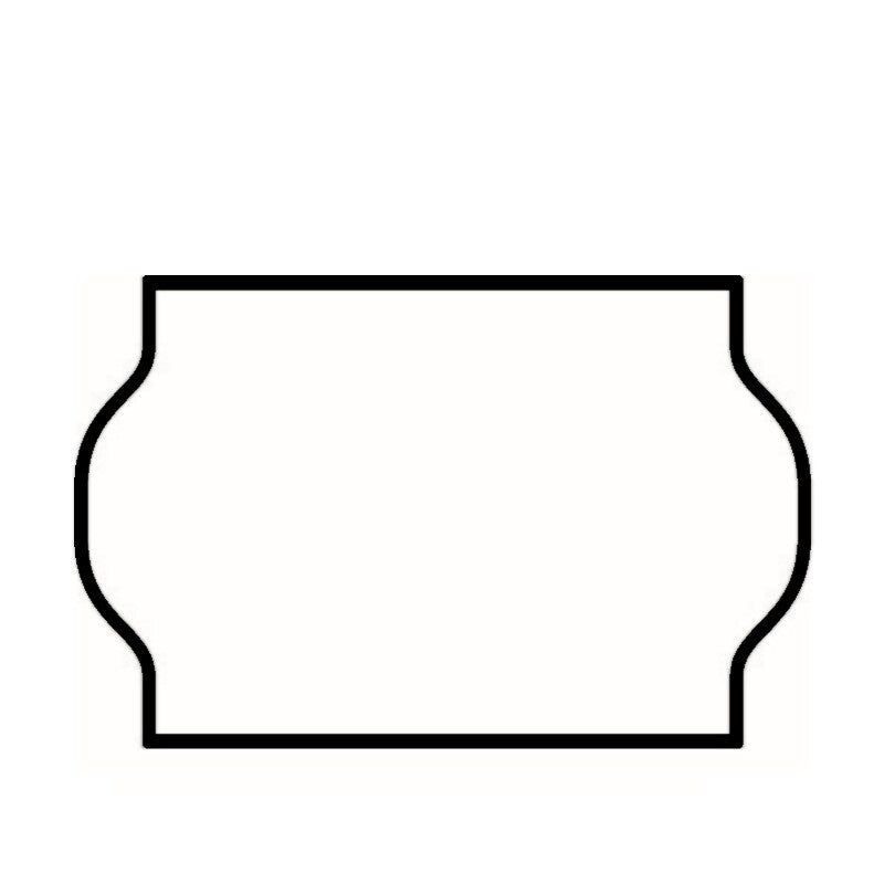32x19 White Permanent Non-Tamper Proof Label