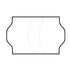 Tamper Proof 32x19mm Meto Permanent Adhesive Label