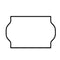 Non-Tamper Proof 32x19mm Removable Label