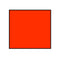 Non-Tamper Proof 29x28mm Meto Fluoro Red Permanent Label