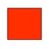 Non-Tamper Proof 29x28mm Meto Fluoro Red Permanent Label