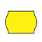 Non-Tamper Proof 22x16mm Meto Fluoro Yellow Removable Label