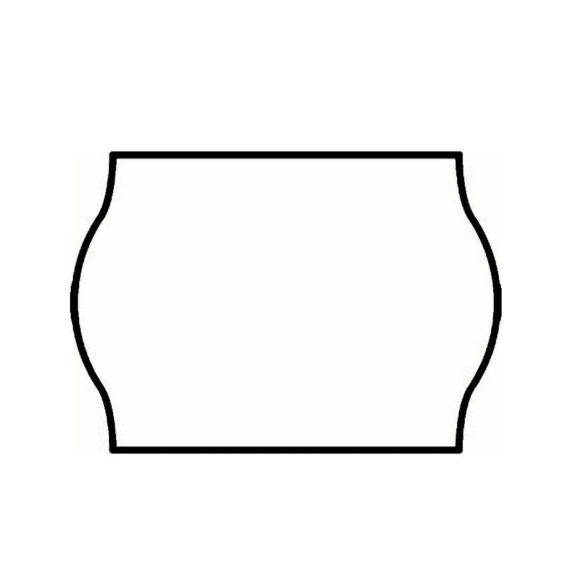 Non-Tamper Proof 22x16mm Removable Adhesive Label
