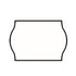 Non-Tamper Proof 22x16mm Removable Adhesive Label