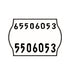 22x16mm Removable Adhesive Labels, Non-Tamper Proof
