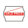 Non-Tamper Proof 22x16mm Meto SALE PRICE with Slash Removable Label