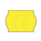 Tamper Proof 22x16mm Meto Fluoro Yellow Permanent Label