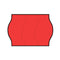 Tamper Proof 22x16mm Meto Fluoro Red Permanent Label