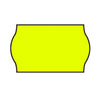 Non-Tamper Proof 26x16mm Meto Fluoro Yellow Removable Label