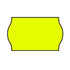 Non-Tamper Proof 26x16mm Meto Fluoro Yellow Removable Label