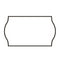 26x16 White Permanent Non-Tamper Proof Label