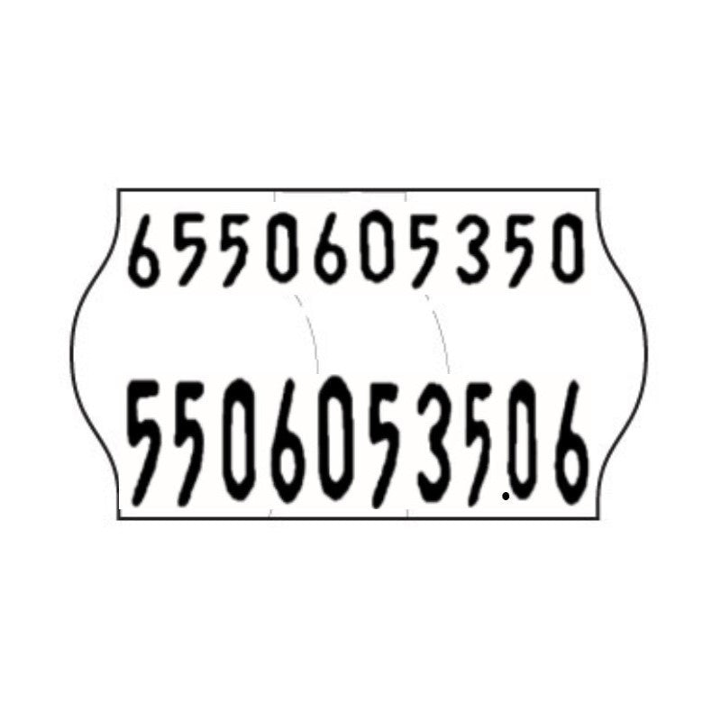26x16mm Meto Permanent Adhesive Label