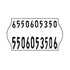 26x16mm Meto Permanent Adhesive Label