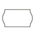 Non-Tamper Proof 26x16mm Meto Removable Adhesive Label