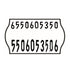 26x16mm Meto Removable Adhesive Label
