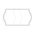 Tamper Proof 26x16mm Meto Removable Adhesive Label