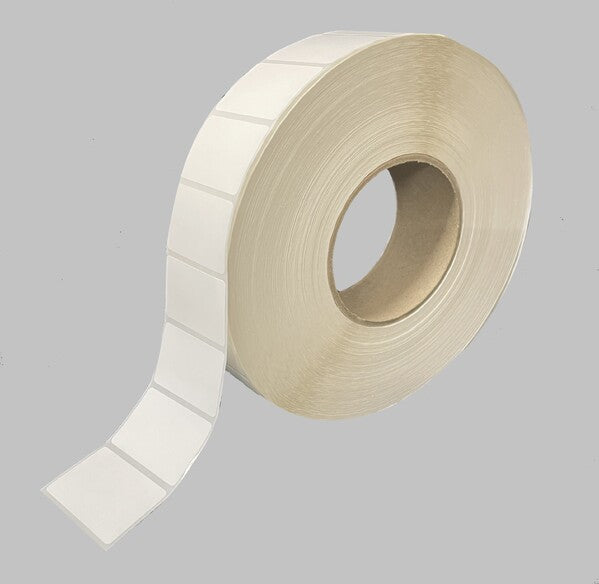 Roll of 40x28mm Synthetic Thermal Transfer Printer Labels