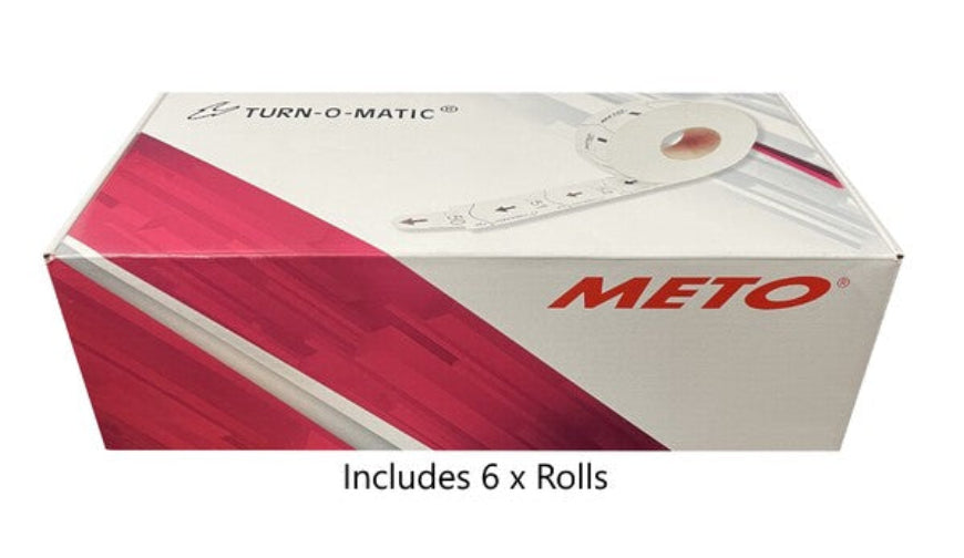 Pack of Meto M90/T90 White/Black Numbered Tickets for Turnomatic System