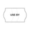 Tamper Proof 26x16mm Meto USE BY Freezer Grade Label