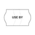 Tamper Proof 26x16mm Meto USE BY Freezer Grade Label