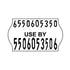 26x16mm Meto USE BY Freezer Grade Label with Codes